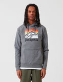 Patagonia Linie Logo Ridge Uprisal Hoody - Gravel Heather