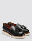 Frauen Grenson Clara Vibram Tassel Loafer - Schwarz