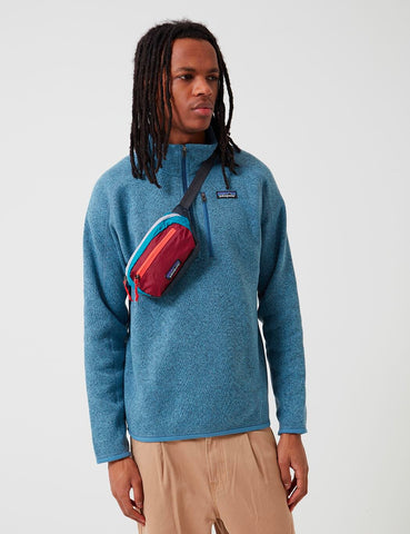 Patagonia Ultralight Black Hole Mini Hip Bag (Patchwork) - Roamer Red