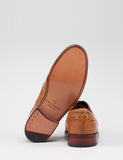 Grenson Stanley Kalb Brogue Schuhe - Tan