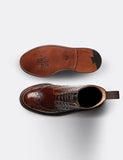 Grenson Fred Triple-Welt Boot - Mahagoni