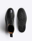 Grenson Fred Commando Sole Boot - Schwarz