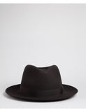 Stetson Penn Fedora-Hut - Dunkelbraun