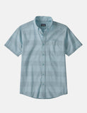 Patagonia Leichte Bluff Shirt - Boll Streifen: Big Sky Blue