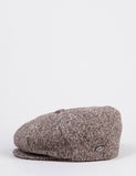 Bailey Galvin Tweed Newsboy Cap - Braun