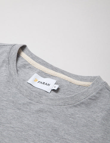Farah Millington T-Shirt - Grau / Seeschaumgummi