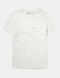 Levis Sunset Taschen-T-Shirt - Weißer Rauch