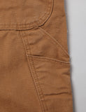 Dickies Latzhose - Rinsed Brown