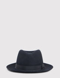 Stetson Penn Fur Felt Fedora Hat - Black