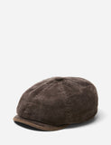 Stetson Hatteras Corduroy Newsboy Cap (Cotton) - Brown