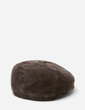 Stetson Hatteras Corduroy Newsboy Cap (Cotton) - Brown