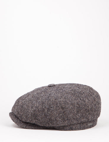 Stetson x Woolrich Hatteras Newsboy Cap - Grey