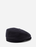 Stetson Hatteras Newsboy Cap (Wool/Cashmere) - Navy Blue