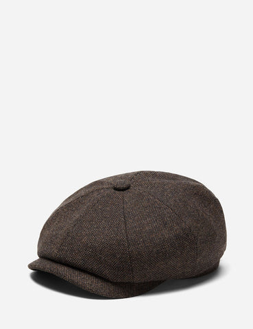 Stetson Hatteras Donegal Ballon- Cap (Wool Mix) - Brown