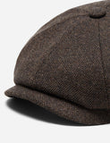 Stetson Hatteras Donegal Ballon- Cap (Wool Mix) - Brown