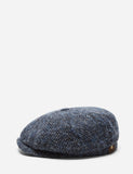 Stetson Hatteras Herringbone Ballon- Cap (Wolle) - Blau