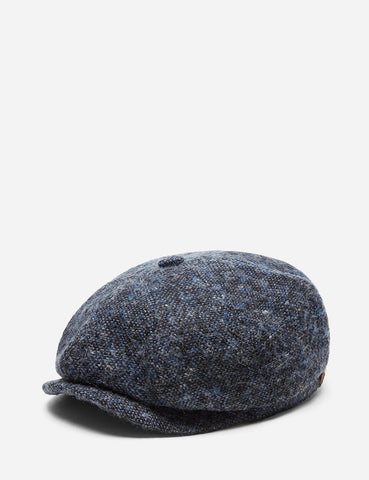 Stetson Hatteras Donegal Ballon- Cap (Wolle) - Blau