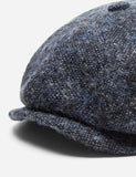 Stetson Hatteras Donegal Ballon- Cap (Wolle) - Blau