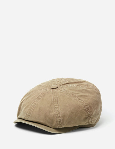 Stetson Hatteras Delave Organic Cotton Ballonmütze - Olivgrün