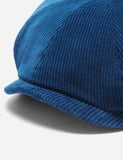 Stetson Hatteras Cord Schirmmütze (Cord) - Marine-Blau