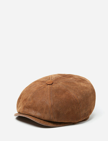 Stetson Hatteras Burney Ballon- Cap (Pigskin) - Brown