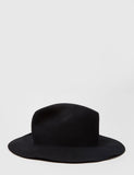 Bailey Inglis Widebrim Fedora Hat - Black