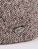 Bailey Galvin Tweed Newsboy Cap - Braun