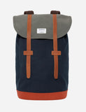 Sandqvist Stig Rucksack - Marine-Blau / Multi