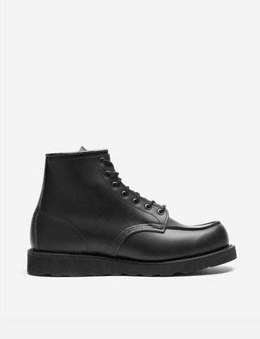 Red Wing 6" Moc Toe Stiefel (8137) - Skagway Schwarz