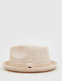 Bailey Billy Trilby Hat - Carnelian Beige