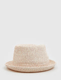 Bailey Billy Trilby Hat - Carnelian Beige