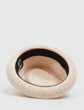 Bailey Billy Trilby Hat - Carnelian Beige