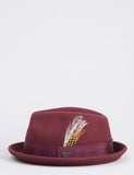 Bailey Cloyd Trilby-Hut - Oxblood