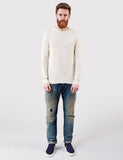 Gant Rugger Strukturierter Knit Jumper - Cream