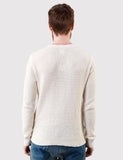 Gant Rugger Strukturierter Knit Jumper - Cream