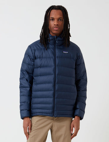 Patagonia Hallo Loft Down-Kapuzenjacke - Marine-Blau