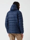 Patagonia Hallo Loft Down-Kapuzenjacke - Marine-Blau