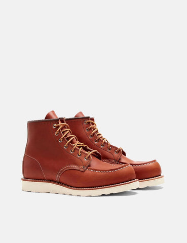 Red Wing Heritage Arbeit 6" Moc Toe Stiefel (875) - Tan