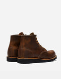 Red Wing 6" Moc Toe Stiefel (8886) - Copper Rough & Tough / Schwarz Traction Sole