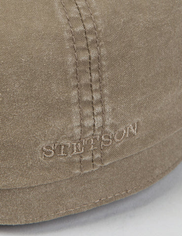 Stetson Hatteras Delave Organic Cotton Ballonmütze - Olivgrün