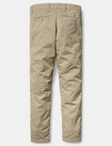 Carhartt Sid Pant Chino (Slim) - Khaki Leather Rinsed