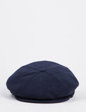 Bailey Galvin Wolle Newsboy Cap - Marineblau