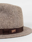 Bailey Dean Unstructured Fedora - Dunkelbraun