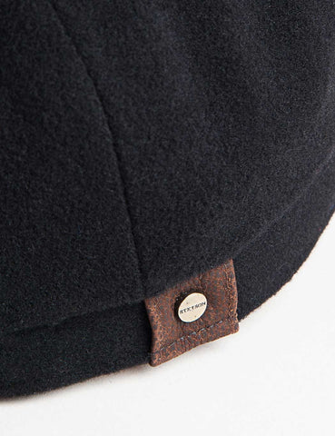 Stetson Hatteras Schirmmütze (Wolle / Cashmere) - Schwarz