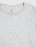 Bellfield Glendale Long Sleeve T-Shirt - Light Grey