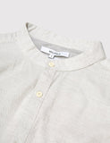 Bellfield Tarkovsky Grandad Shirt - Ecru