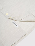 Bellfield Tarkovsky Grandad Shirt - Ecru