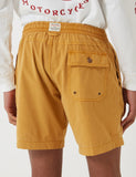 Deus Ex Machina Sandbar Fest Garment Dye Shorts - Goldrute