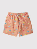 Boardies Flag Swim Shorts (Mid-Length) - Pink