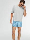 Boardies Wellig Dayz Shortie Badeshorts - Blau